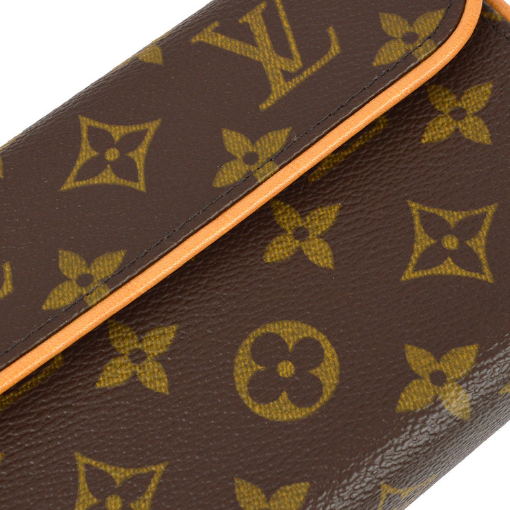 Louis Vuitton 2003 Monogram Pochette Florentine Bum Bag #XS M51855