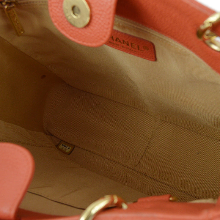 Chanel 2008-2009 Pink Caviar Petite Shopping Tote PST Tote Handbag