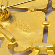 Chanel Brooch Pin Gold 95P