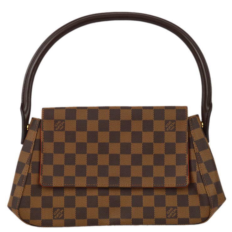 Louis Vuitton 2003 Damier Mini Looping Handbag N51158