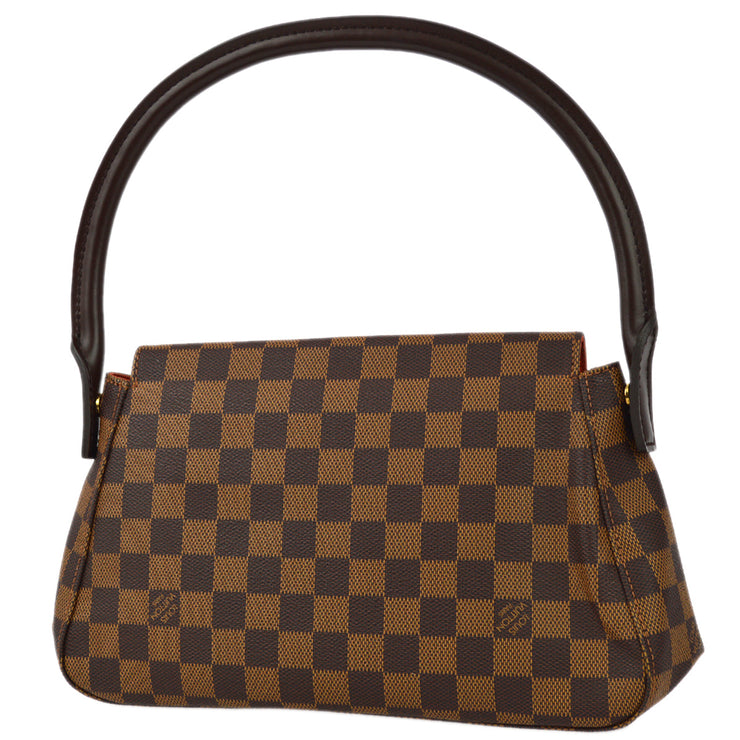 Louis Vuitton 2003 Damier Mini Looping Handbag N51158