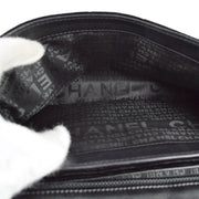 Chanel 2005-2006 Black Velvet Camelia Shoulder Bag