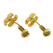 Chanel Mini CC Earrings Clip-On Gold 233