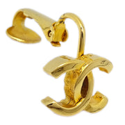 Chanel Mini CC Earrings Clip-On Gold 233