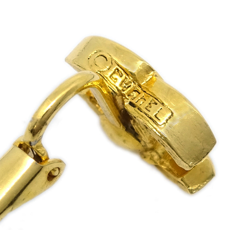 Chanel Mini CC Earrings Clip-On Gold 233