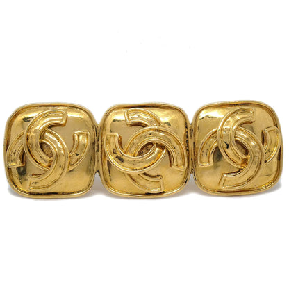 Chanel Triple CC Brooch Pin Gold 94P