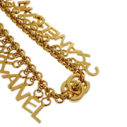 Chanel Gold Chain Necklace 96P