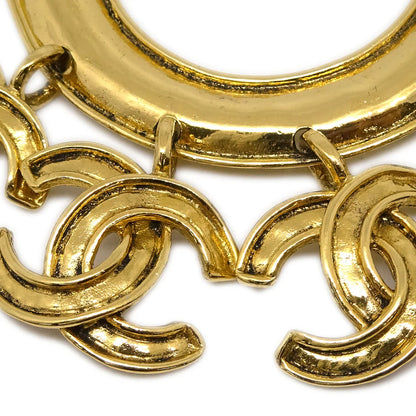 Chanel Fringe Brooch Pin Gold 94P