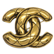Chanel Brooch Pin Gold Medium 1142