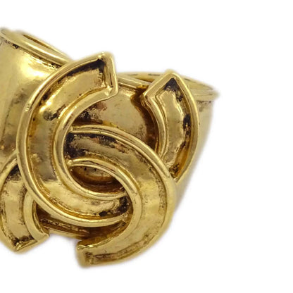 Chanel Earrings Clip-On Gold 94P