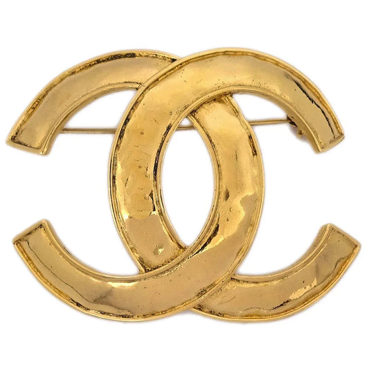 Chanel Brooch Pin Gold 94P