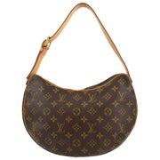 Louis Vuitton 2003 Monogram Croissant MM Hobo Handbag M51512