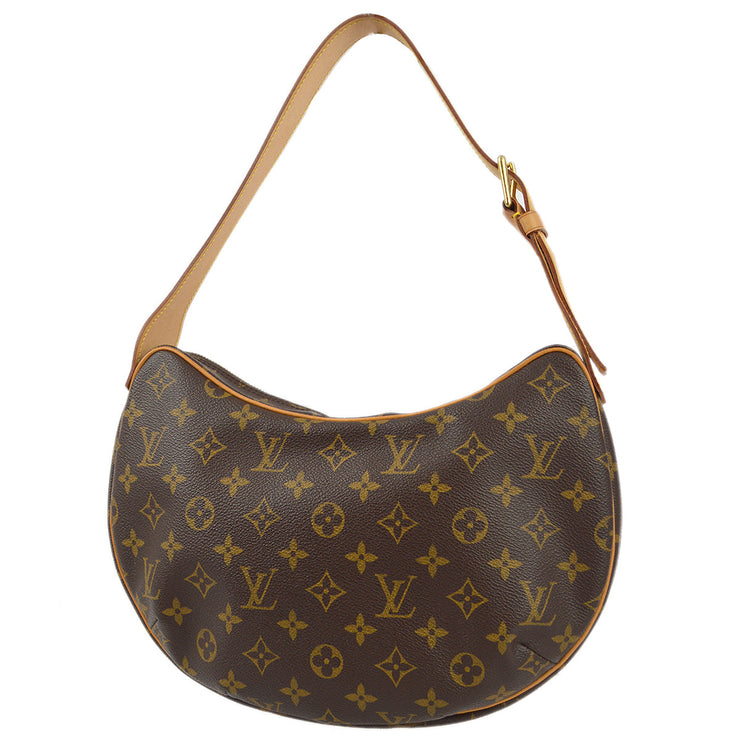 Louis Vuitton 2003 Monogram Croissant MM Hobo Handbag M51512