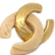 Chanel Piercing Earrings Gold 00T