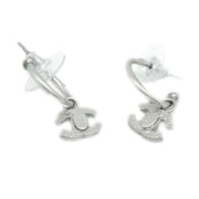 Chanel Piercing Earrings Silver 06P