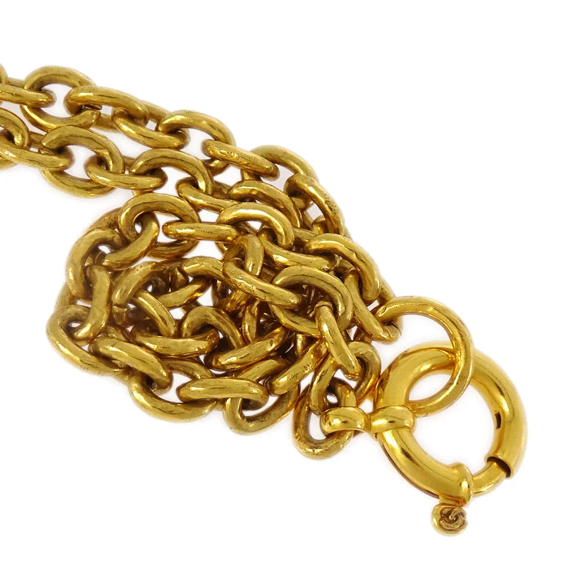Chanel 1994 Filigree Cutout CC Necklace