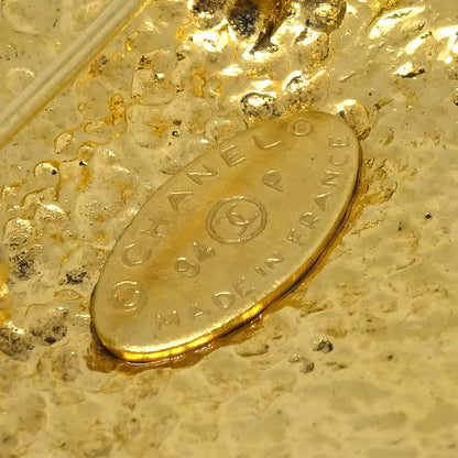 Chanel Medallion Brooch Pin Gold 94P
