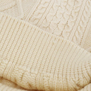 Chanel Fisherman Sweater Ivory #40