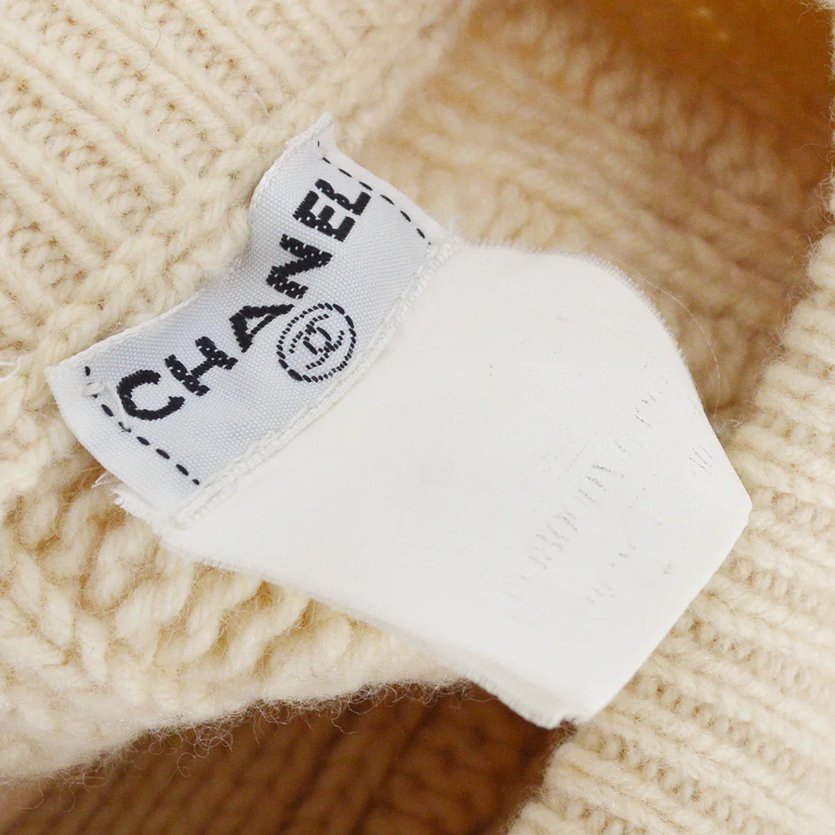 Chanel Fisherman Sweater Ivory #40
