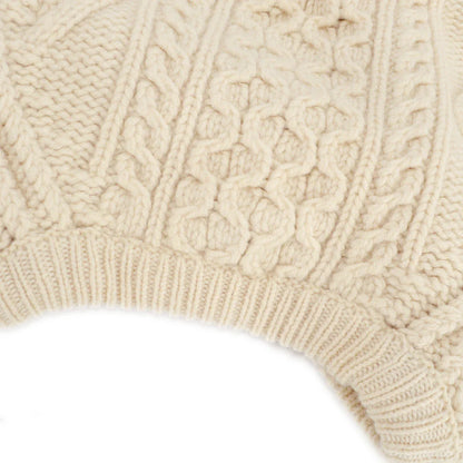 Chanel Fisherman Sweater Ivory #40