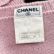 Chanel Fall 1995 bow-print cashmere jumper #38