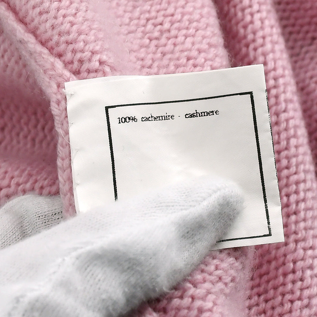 Chanel Fall 1995 bow-print cashmere jumper #38 – AMORE Chanel Fall 1995 bow-print cashmere jumper #38 – AMORE