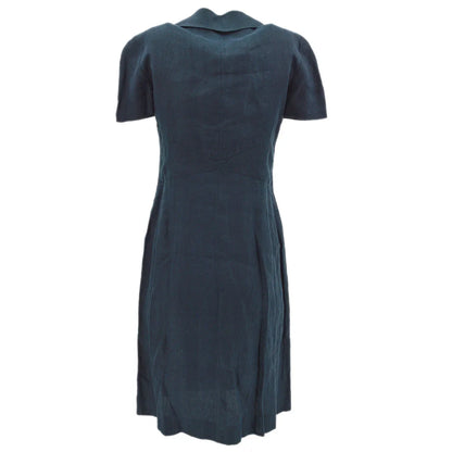 Chanel 1997 high-summer linen minidress #40