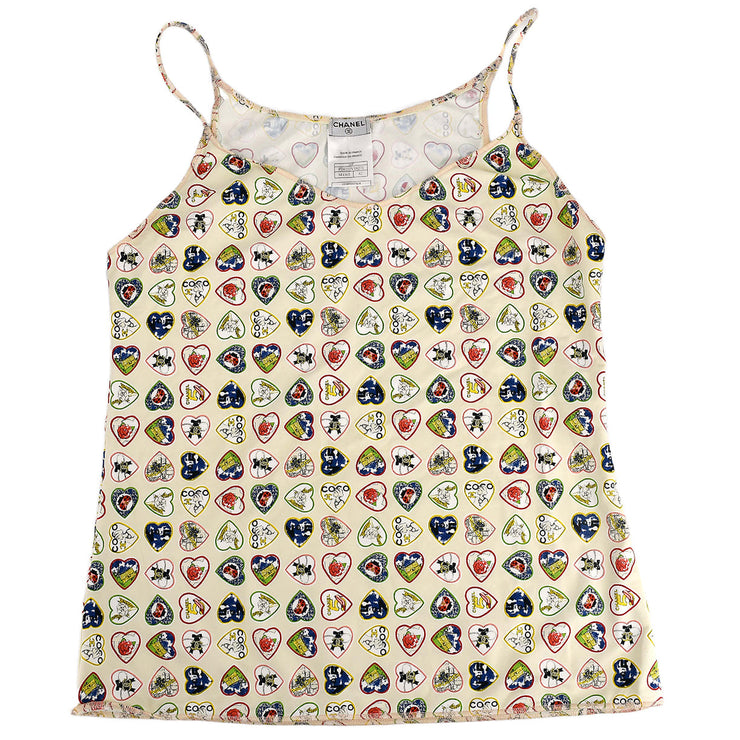 Chanel 2006 spring heart-print vest top #42
