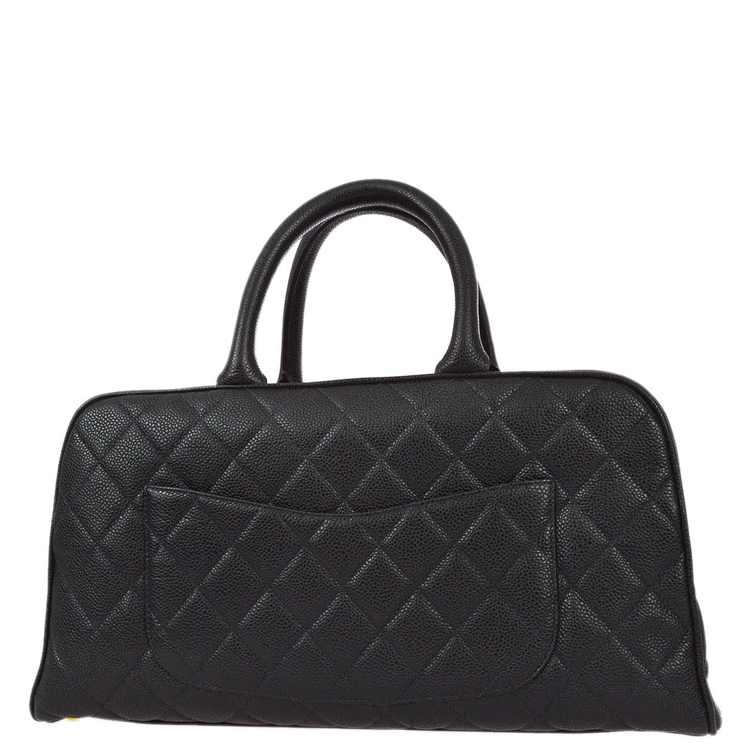 BoldAsLove様　オーダー注文専用❗️ Chanel 2003-2004 Black Caviar Bowling Bag 37 – AMORE Vintage