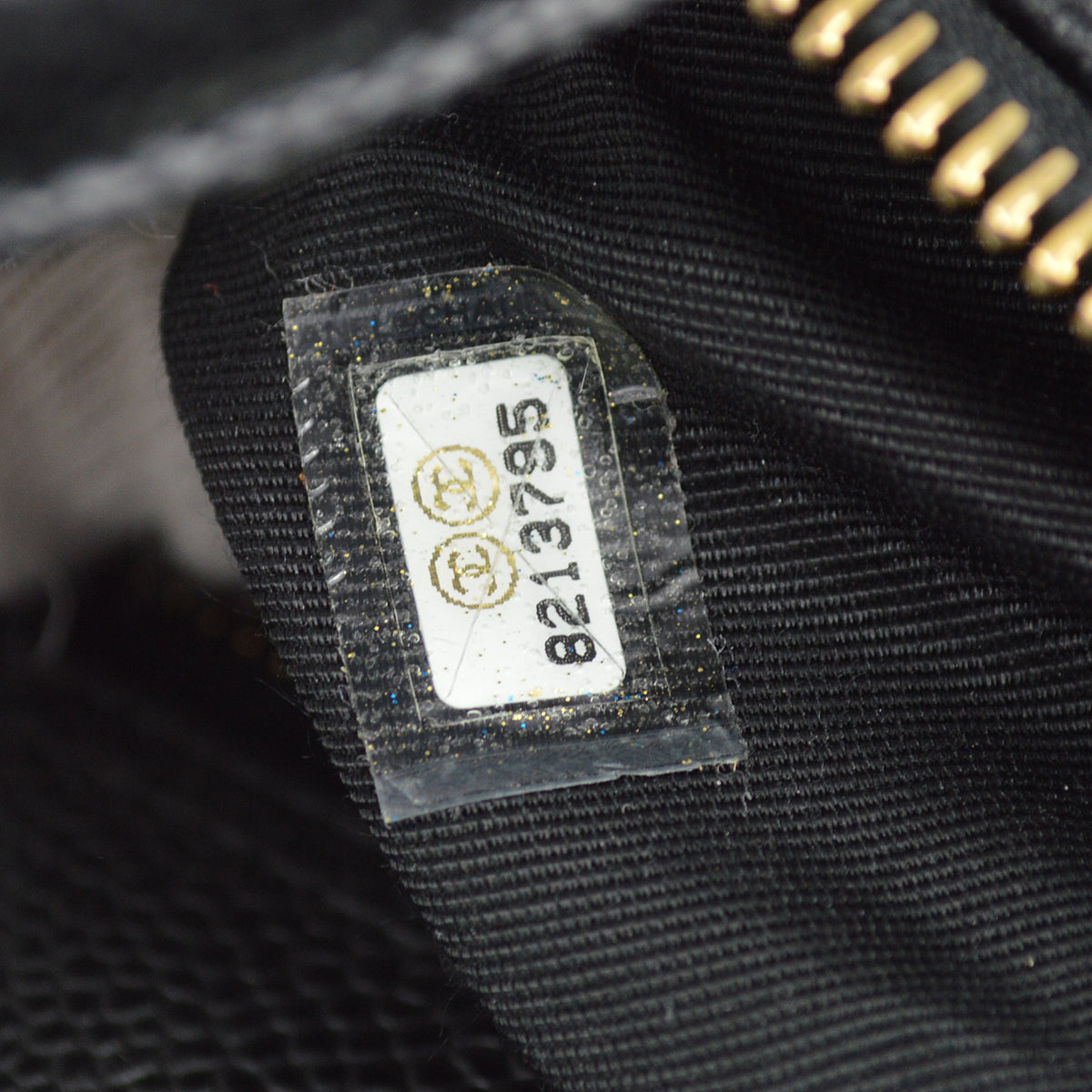 Chanel 2003-2004 Black Caviar Bowling Bag 37