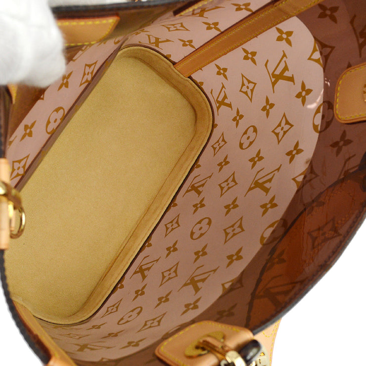 Louis Vuitton 2003 Monogram Vinyl Cabas Ambre PM Tote Bag M92502