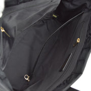 Chanel 2003-2004 Black New Travel Line Tote Handbag
