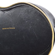 Chanel 1994-1996 Black Heart Vanity Handbag