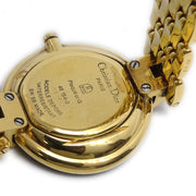 クリスチャンディオール ブラックムーンバギラ 腕時計 D46 154-3 ゴールド