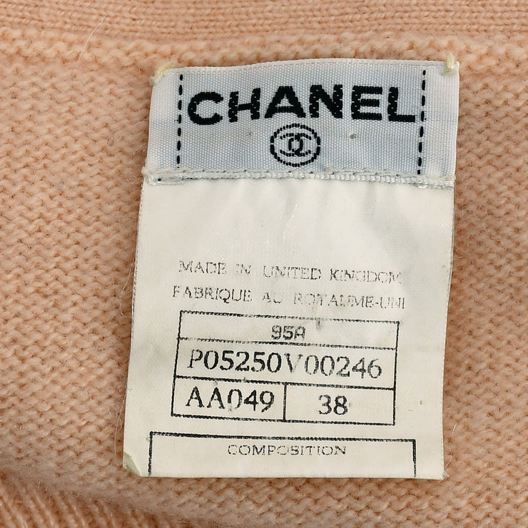 Chanel Cardigan Pink 95A #38