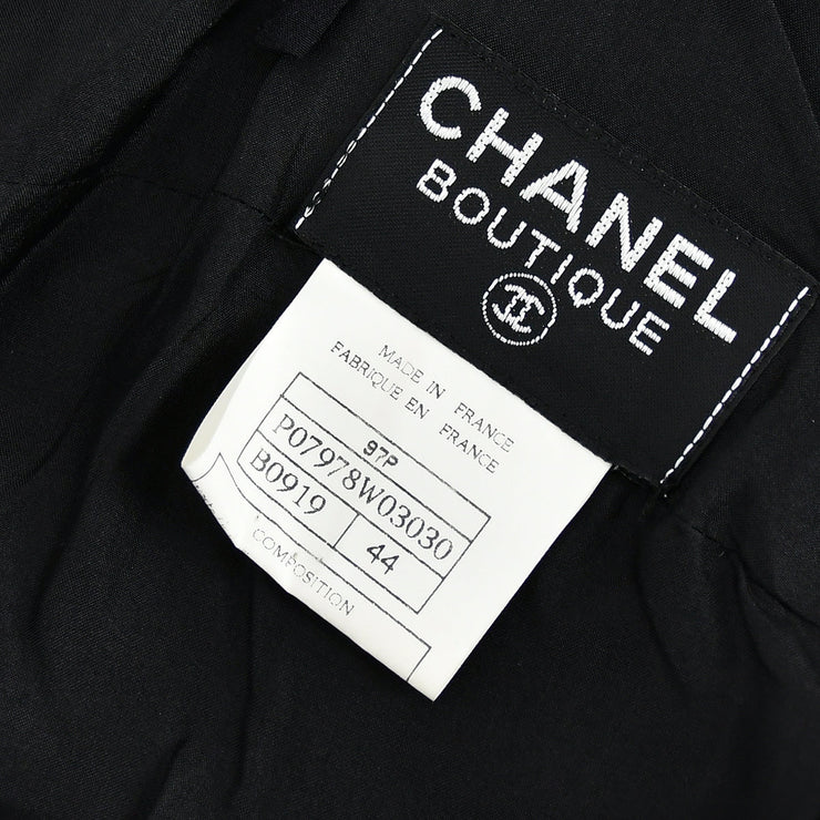 Chanel 1997 spring Coco-print sleeveless slip dress #44