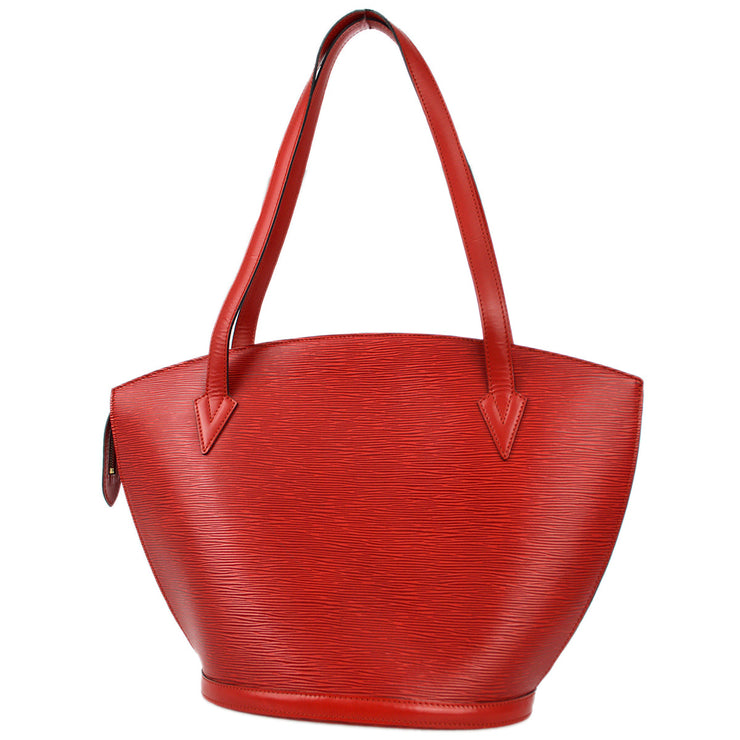Louis Vuitton 1994 Epi Red Saint Jacques Shopping Tote Bag M52267