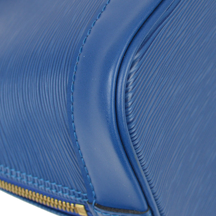 Louis Vuitton 1999 Blue Epi Alma Handbag M52145