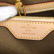 Louis Vuitton 2011 Black Monogram Multicolor Sharleen MM Tote Handbag M93213