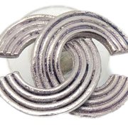 Chanel Piercing Earrings Silver 00A