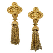 Chanel 1994 Filigree Earrings Clip-On Gold