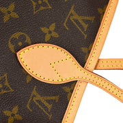 Louis Vuitton 2008 Monogram Neverfull MM Shoulder Tote Bag M40156