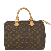 Louis Vuitton 2000 Monogram Speedy 30 Handbag M41526