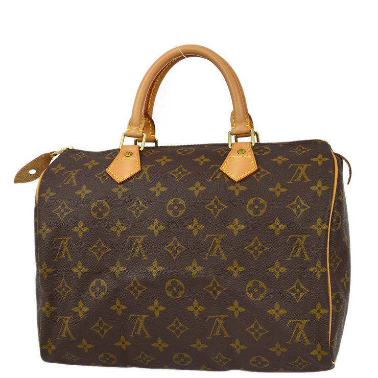 Louis Vuitton 2000 Monogram Speedy 30 Handbag M41526