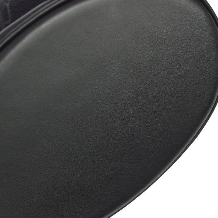 Louis Vuitton 2000s Monogram Satin Little Bucket Black M92144