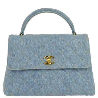 Chanel * 1996-1997 Denim Kelly 25