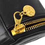 Chanel 1996-1997 Black Lambskin Timeless Jewelry Case