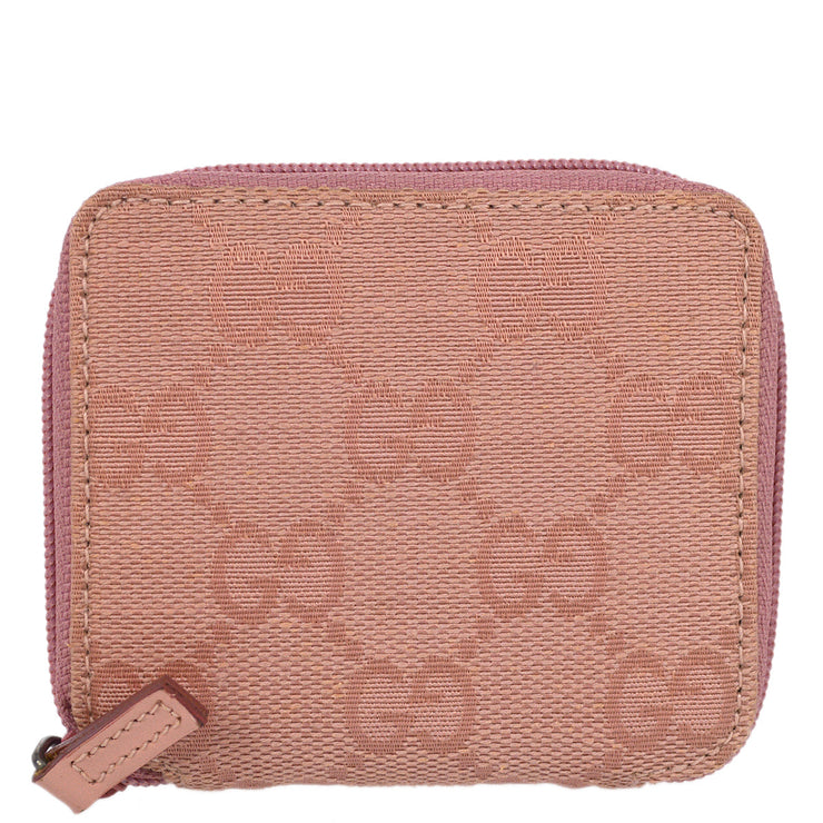 Gucci Pink GG Coin Case Wallet