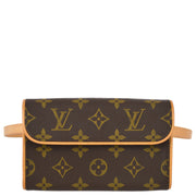 Louis Vuitton 2002 Monogram #XS Pochette Florentine Belt Bum Bag M51855