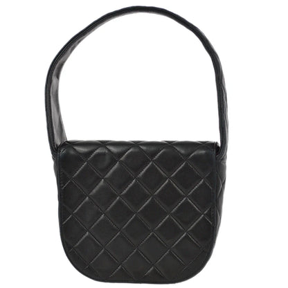 Chanel 1991-1997 Black Lambskin Handbag